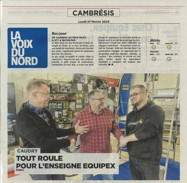 Chez Equipex, à Caudry, on cultive la transmission