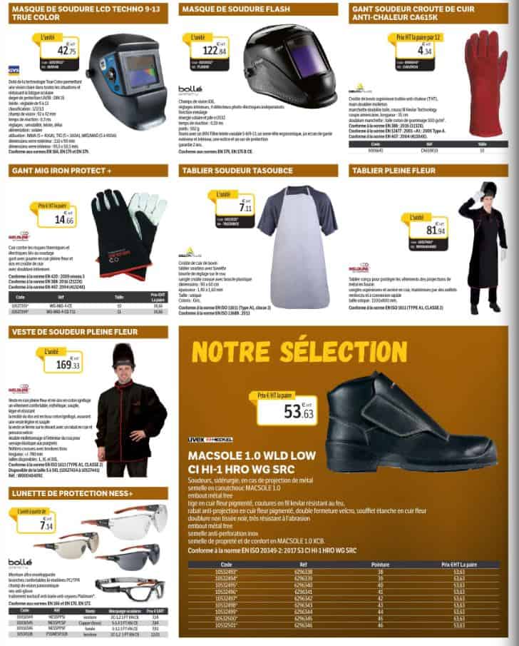 SOUDURE ATELIER PROMOTIONS EQUIPEX CAUDRY NORD DE LA FRANCE DOMPRO