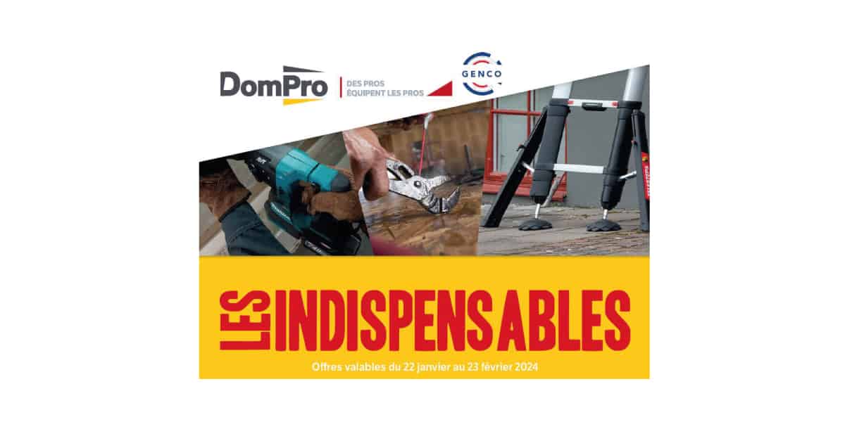 banniere les indispensables genco dompro