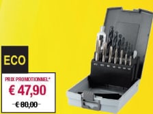 JEU DE TARAUDS MACHINE ET FORETS ECO HSS