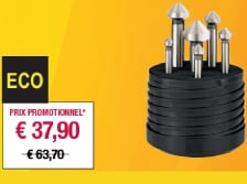 JEU DE FRAISES À CHANFREINER ECO HSS